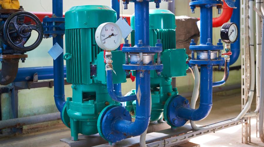 تزويد المضخات الصناعية